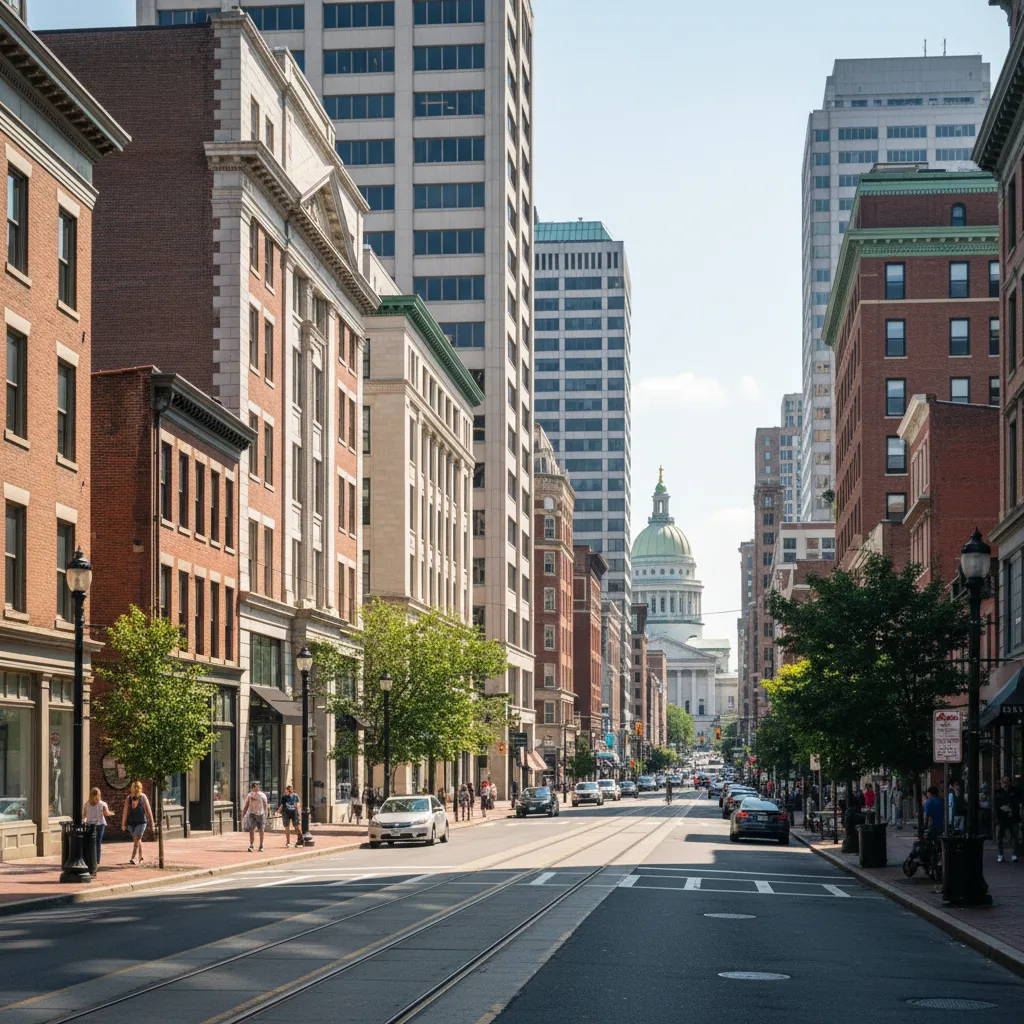 Providence, RI business district